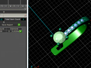 62 Earrings 3D Print Model