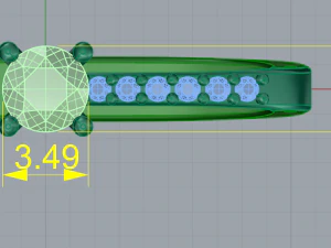 62 Earrings 3D Print Model