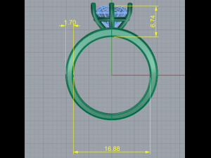 63 Ring Modelo de impresión 3D