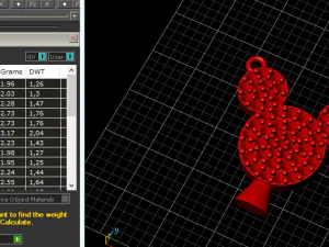 64 Pendant mickey mouse 3D Print Model