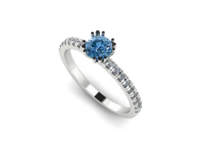 65 Engagement ring 3D Print Model
