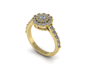 67 Ring Modello di stampa 3D