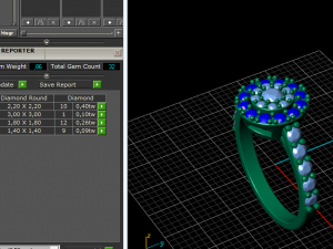 67 Ring Modello di stampa 3D