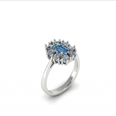 68 Beautiful female ring 3Dプリントモデル .c4d .max .obj .3ds .fbx .stl .blend 