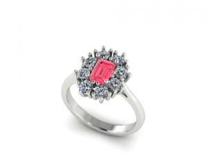 68 Beautiful female ring 3Dプリントモデル