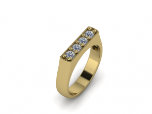 70 Ring 3Dプリントモデル