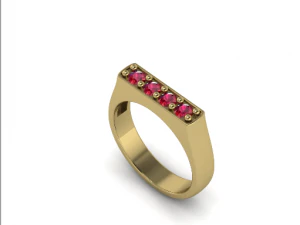 70 Ring 3D Print Model