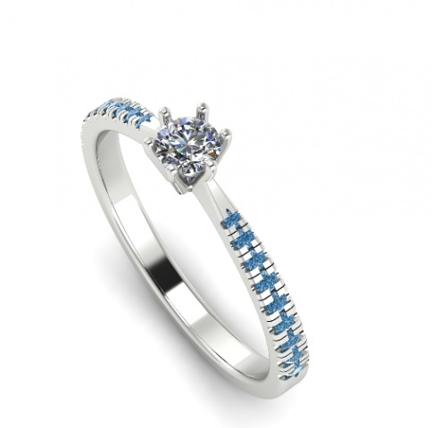 71 Beautiful female ring Modelo de Impressão 3D .c4d .max .obj .3ds .fbx .stl .blend 