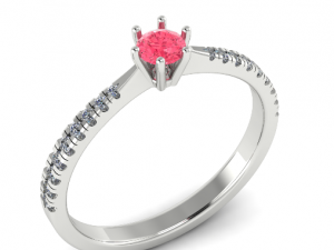 71 Beautiful female ring Modelo de Impressão 3D