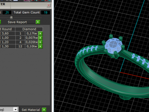 71 Beautiful female ring Modelo de Impressão 3D