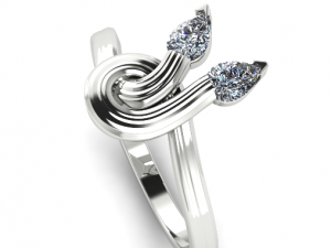 72 Female ring 3D-printmodel
