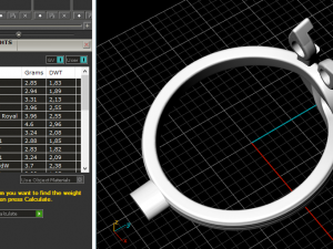 72 Female ring 3D-printmodel