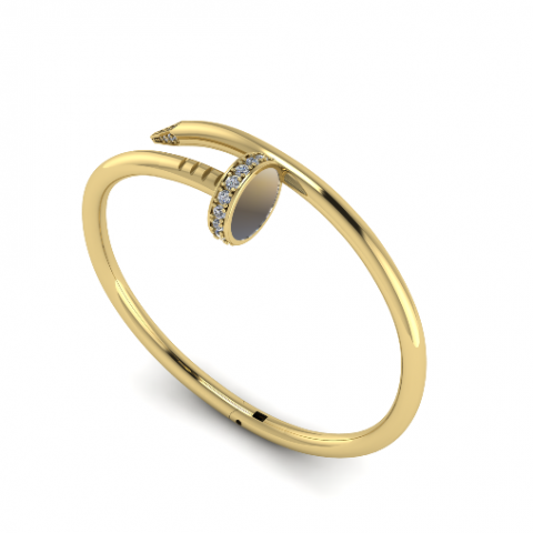 75 Bracelet 3D प्रिंट मॉडल .c4d .max .obj .3ds .fbx .stl .blend 