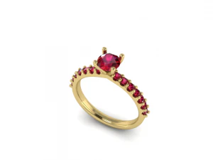 77 Ring 3D Print Model