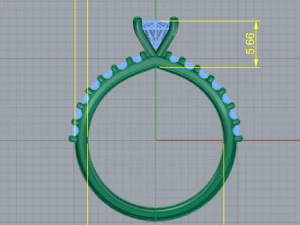 77 Ring 3D Print Model