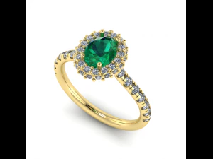 78 Female ring 3D Print Model