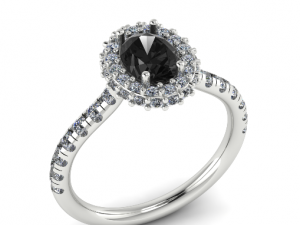 78 Female ring 3Dプリントモデル