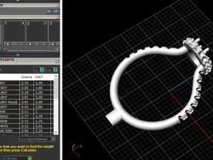 78 Female ring 3Dプリントモデル