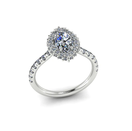 79 Female ring 3D Print Model .c4d .max .obj .3ds .fbx .stl .blend 