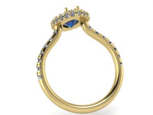 79 Female ring 3D Print Model