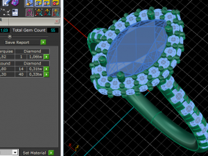 79 Female ring 3D Print Model