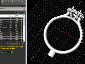 80 Female ring 3D Print Model