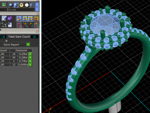 80 Female ring 3D Print Model