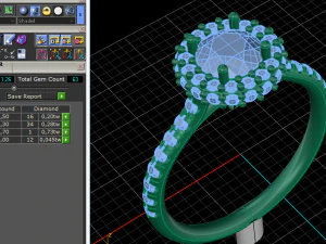 80 Female ring 3D Print Model
