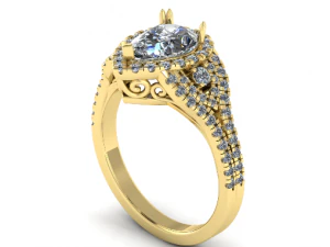 81ring 3D Druckmodell