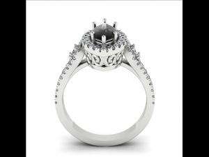 82 female ring 3D 打印模型
