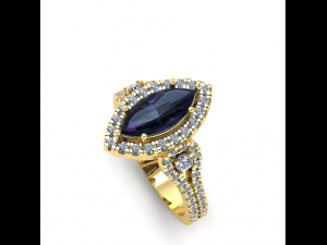 82 female ring 3D 打印模型