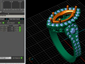 82 female ring 3D Print Model