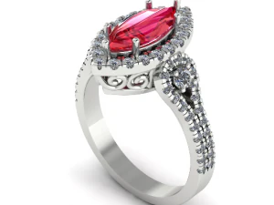 82 female ring 3D Print Model