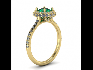 83 female ring 3D Print Model