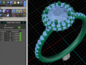83 female ring 3D Print Model