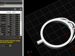 87 Ring 3D 프린트 모델