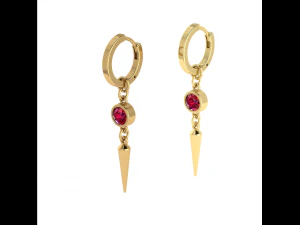 88 귀걸이 3D 프린트 모델