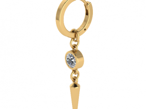 88 Earrings 3D Print Model