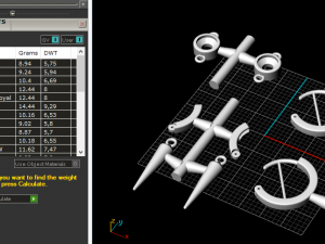 88 Earrings 3D Print Model
