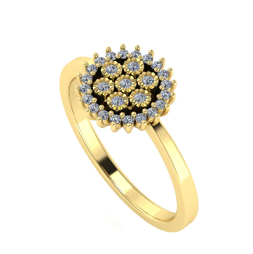89 Female ring 3D Print Model .c4d .max .obj .3ds .fbx .stl .blend