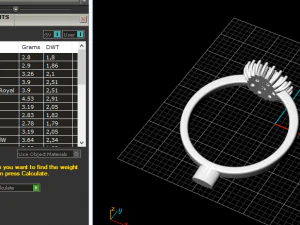 89 Female ring 3D Print Model