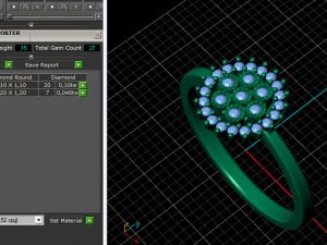 89 Female ring 3D Print Model
