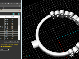 90 Ring 3D Print Model