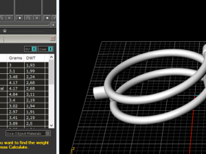 91 Beautiful female ring 3D Принт Модель