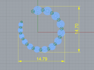 93 Earrings 3Dプリントモデル