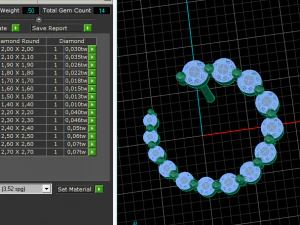 93 Earrings 3D Print Model