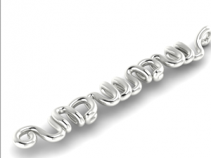 94 Pendant with the inscription MAMA 3D प्रिंट मॉडल