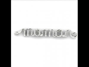 94 Pendant with the inscription MAMA 3D Принт Модель