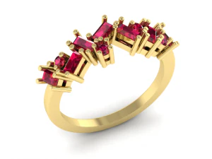 95 Female ring 3D Print Model