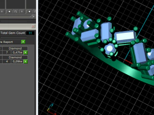 95 Female ring 3D Print Model